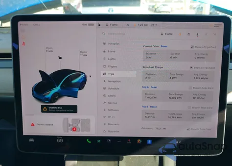 2021 Tesla Model 3 Long Range Dual Motor All-Wheel Drive z USA, uszkodzony, nr VIN 5YJ3E1EB2MF003858
